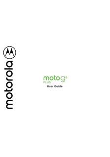 Motorola Moto G6 Plus manual. Camera Instructions.
